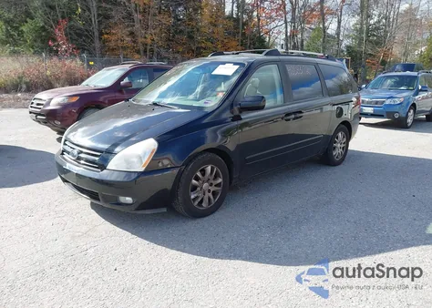 2007 Kia Sedona Ex из США, поврежденный, VIN KNDMB233276159414